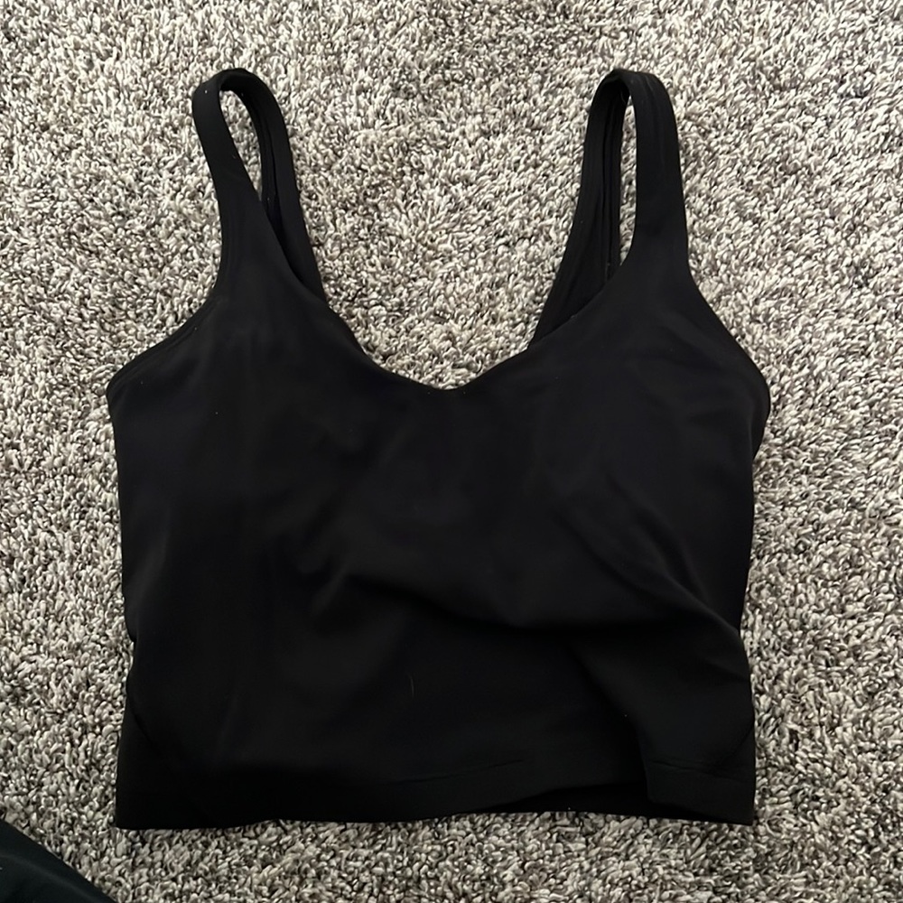 Black Lululemon Align Tank Top